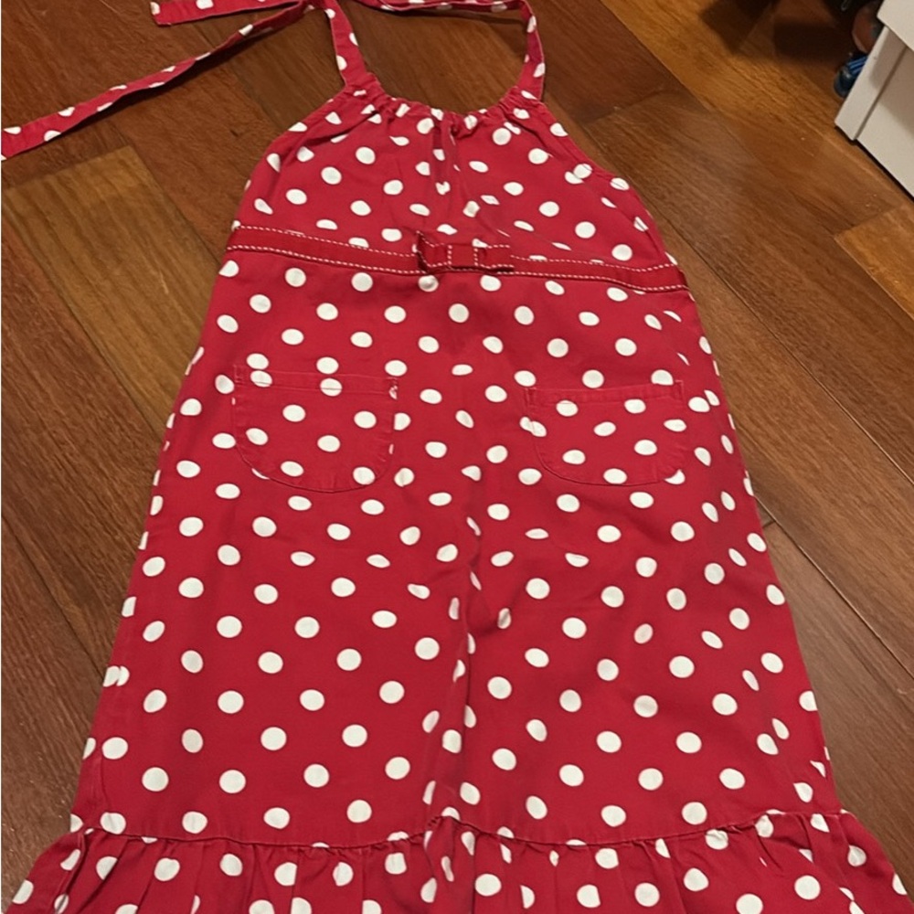 Gymboree Red and White Polka Dot Dress